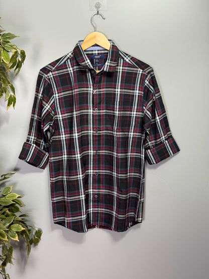 Men's Checked Full Sleeve Shirt