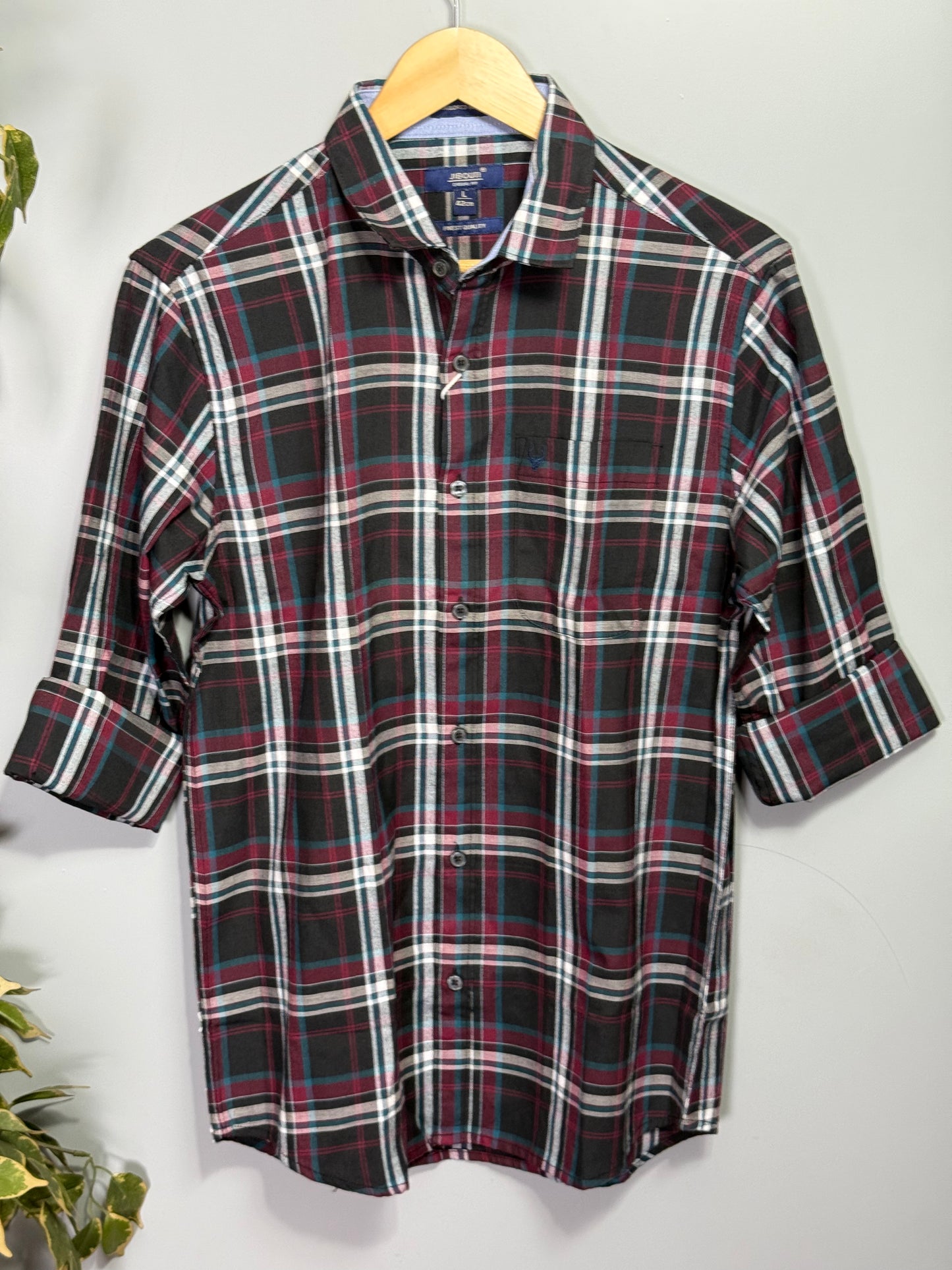 Men's Checked Full Sleeve Shirt