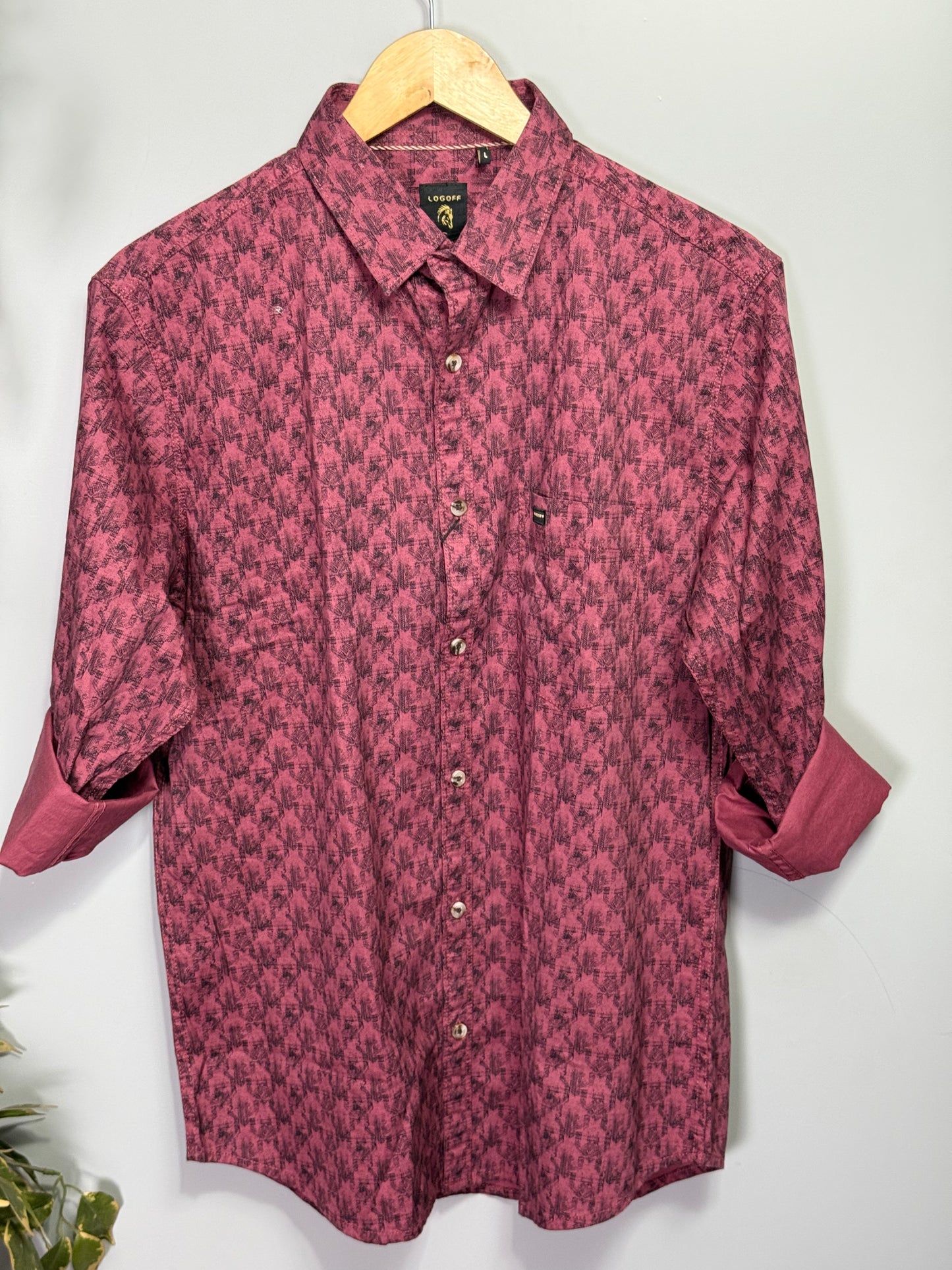 Men's Printed Full Sleeve Shirt