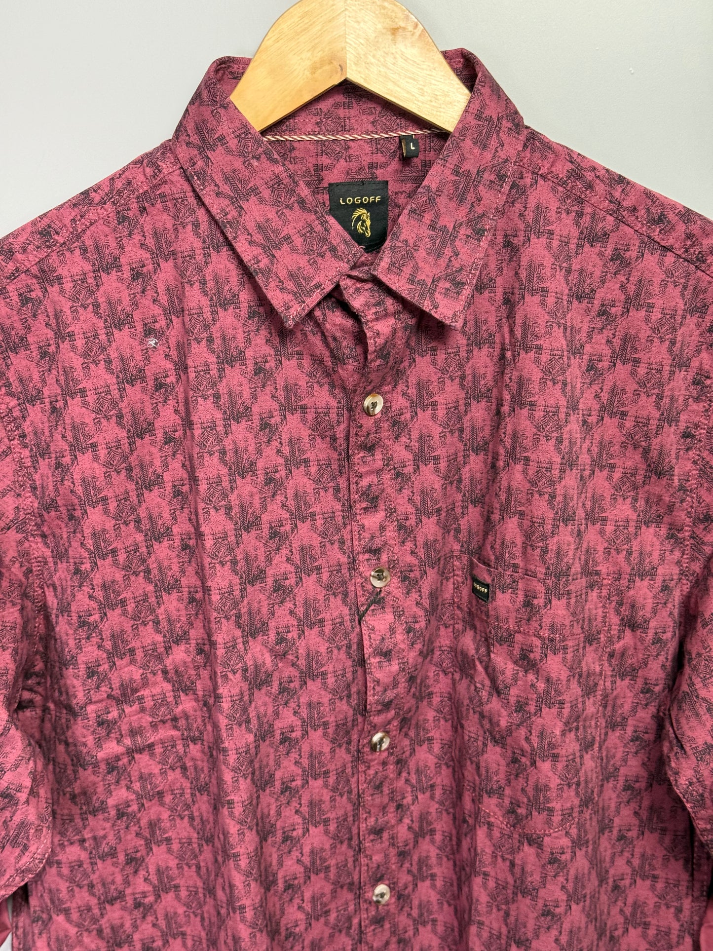 Men's Printed Full Sleeve Shirt