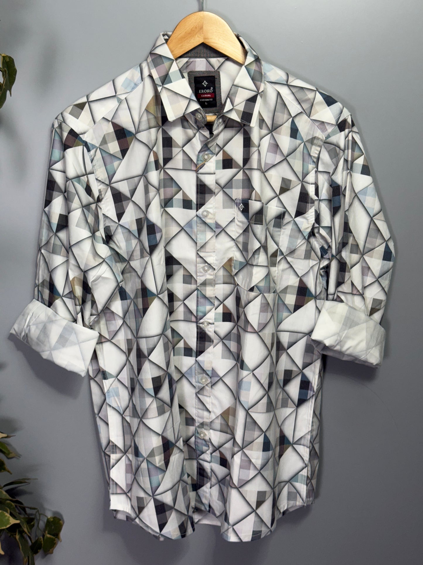 Men's Printed Full Sleeve Shirt