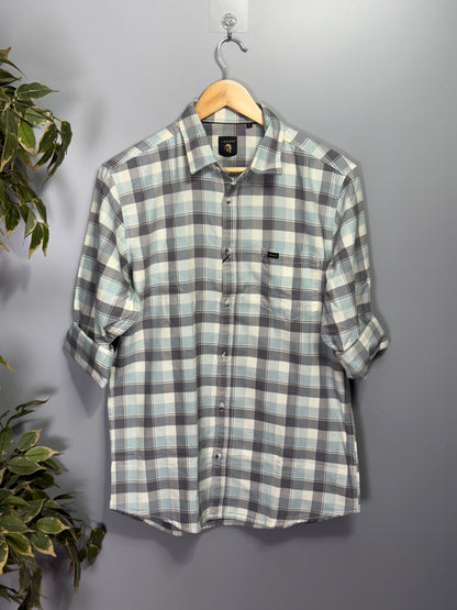 Men's Checked Full Sleeve Shirt