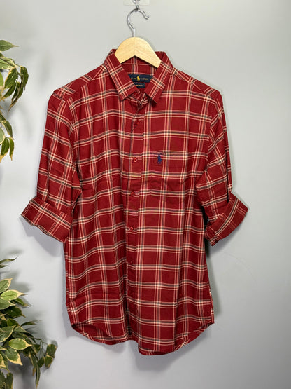 Men's Checked Full Sleeve Shirt