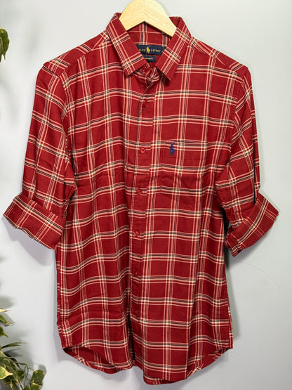 Men's Checked Full Sleeve Shirt