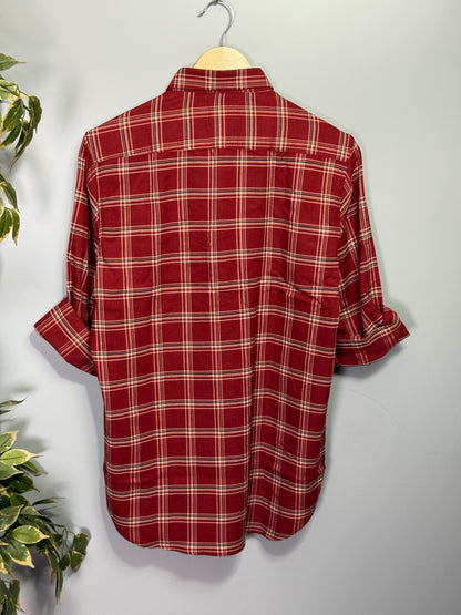 Men's Checked Full Sleeve Shirt