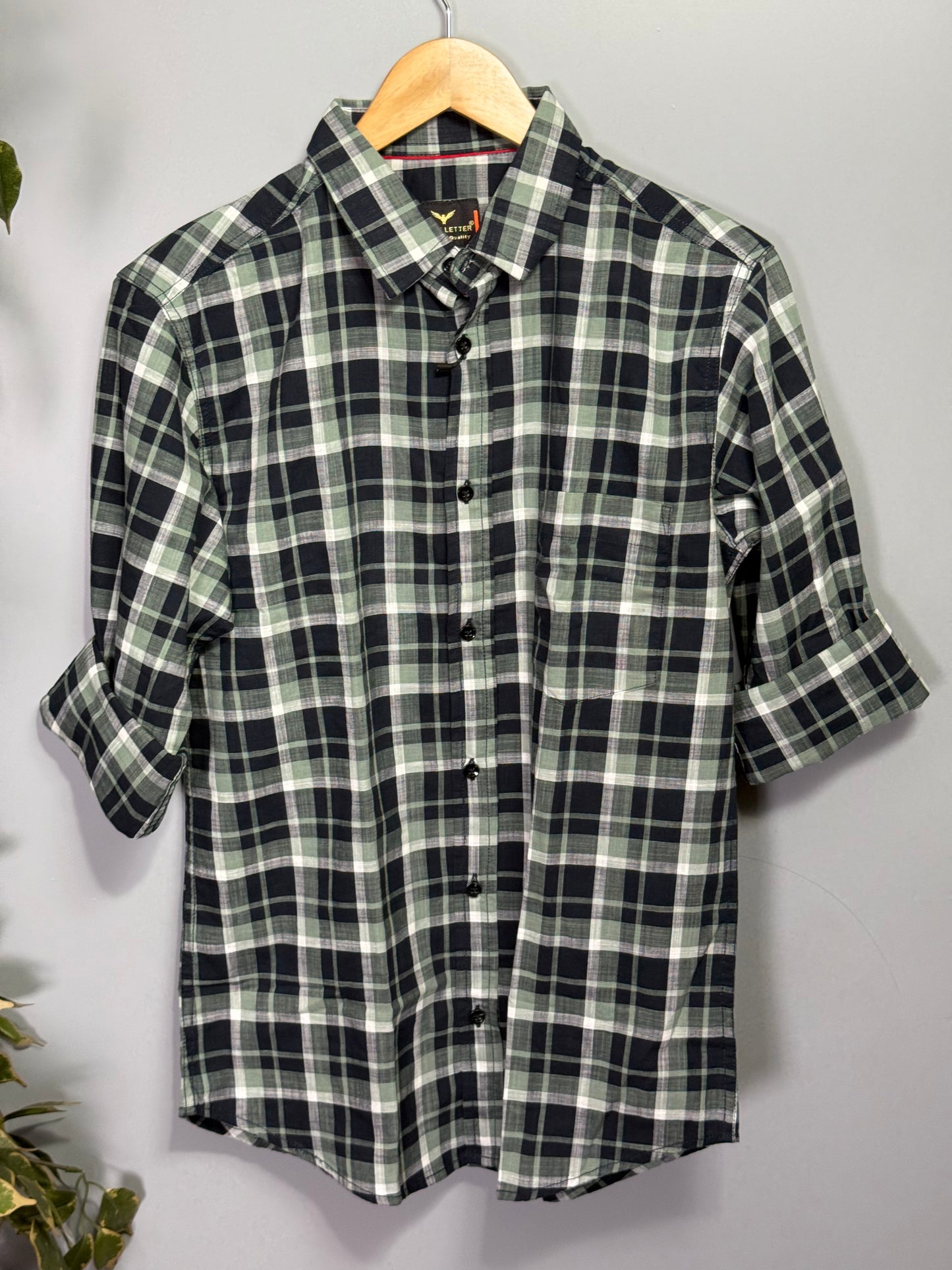 Men's Checked Full Sleeve Shirt