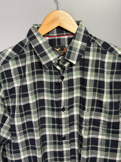 Men's Checked Full Sleeve Shirt