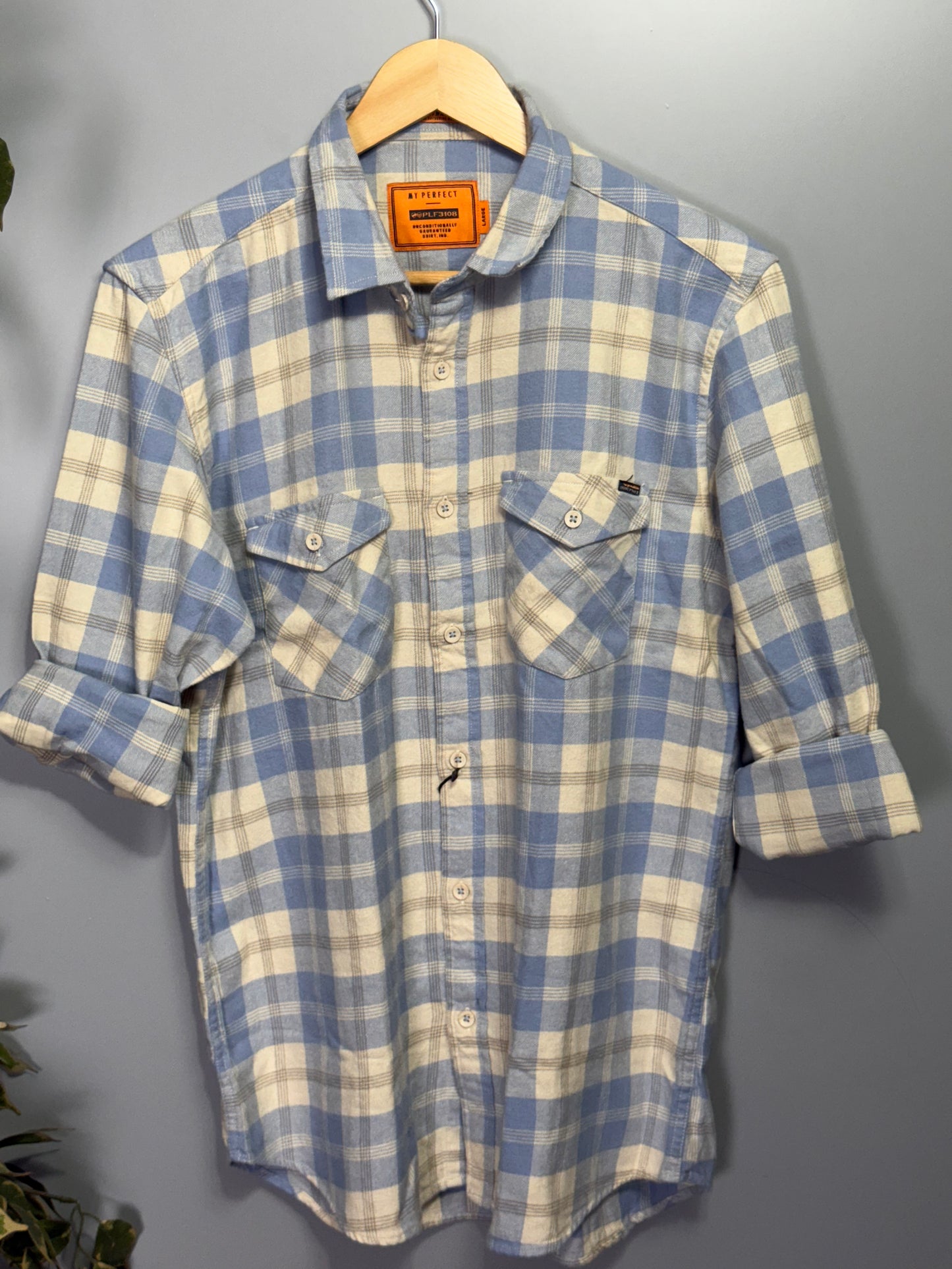 Men's Checked Full Sleeve Shirt