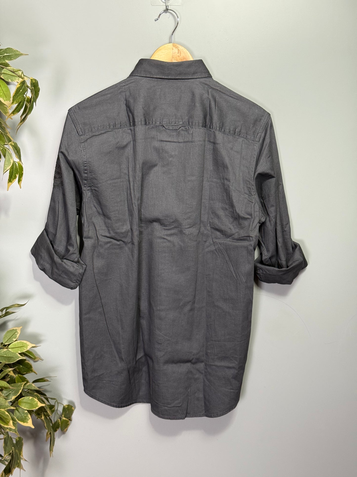 Men's Solid Full Sleeve Shirt