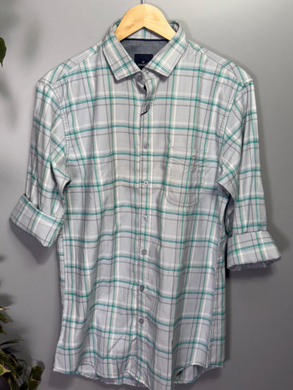 Men's Checked Full Sleeve Shirt