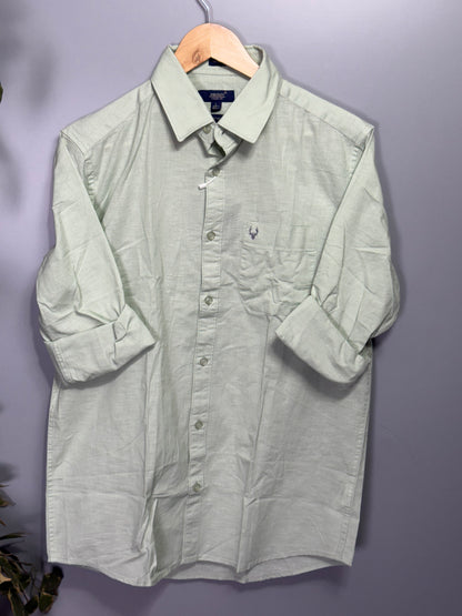 Men's Solid Full Sleeve Shirt