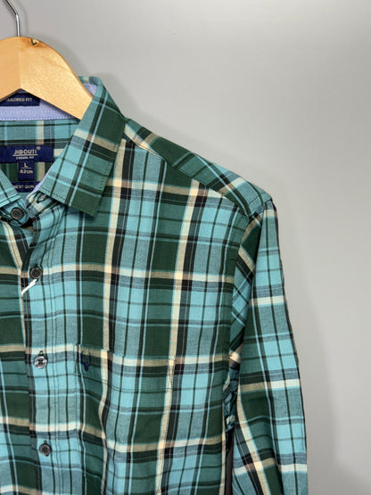 Men's Checked Full Sleeve Shirt