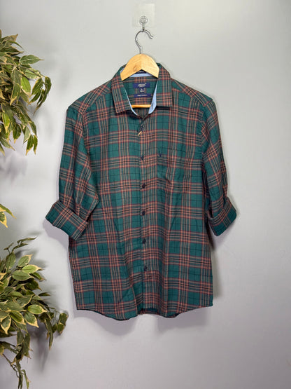 Men's Checked Full Sleeve Shirt