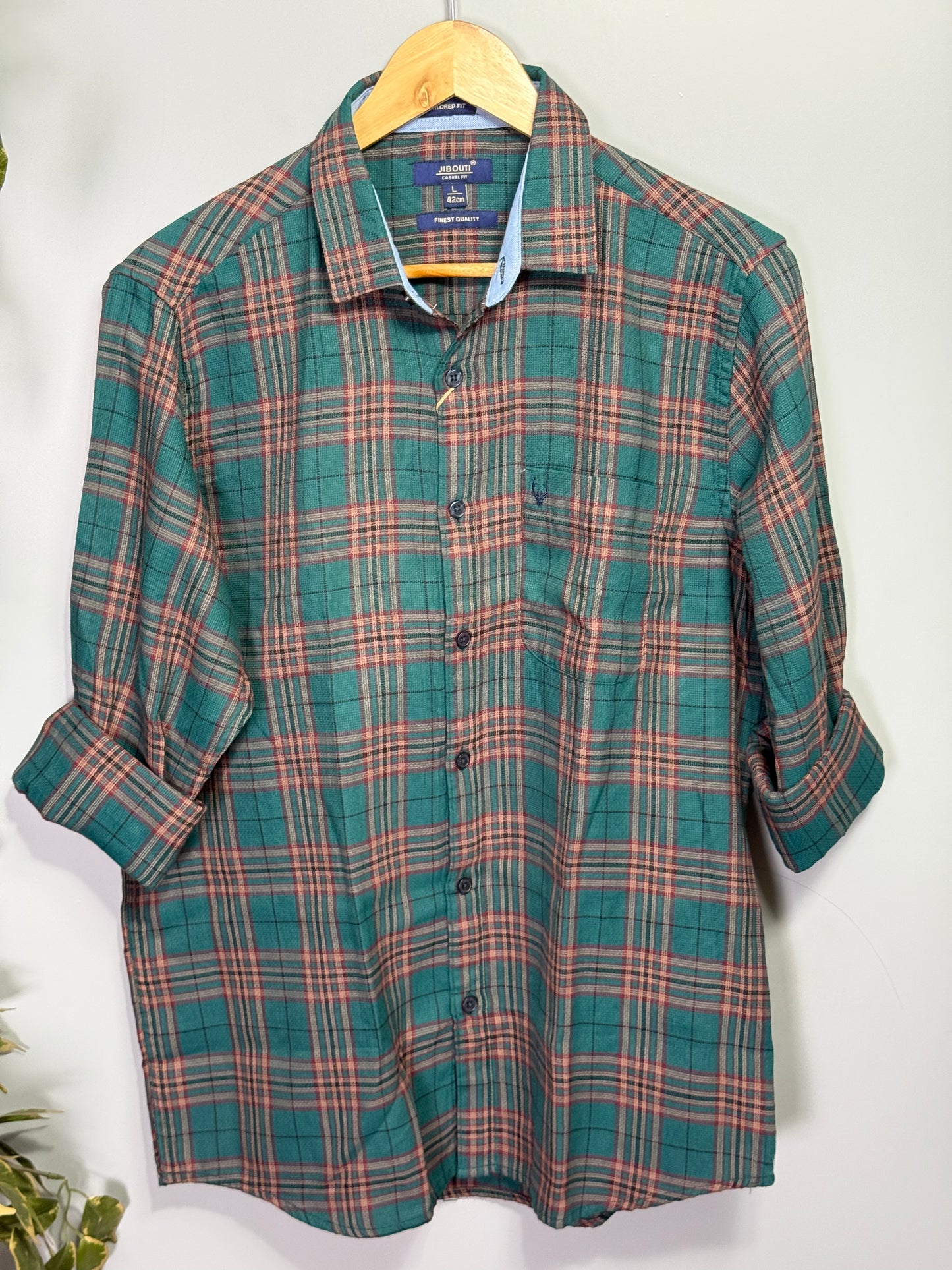 Men's Checked Full Sleeve Shirt