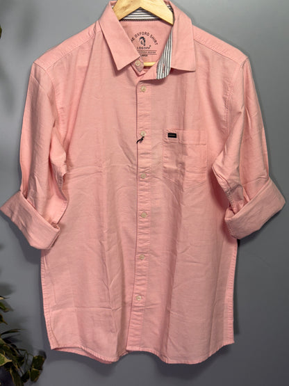 Men's Solid Full Sleeve Shirt