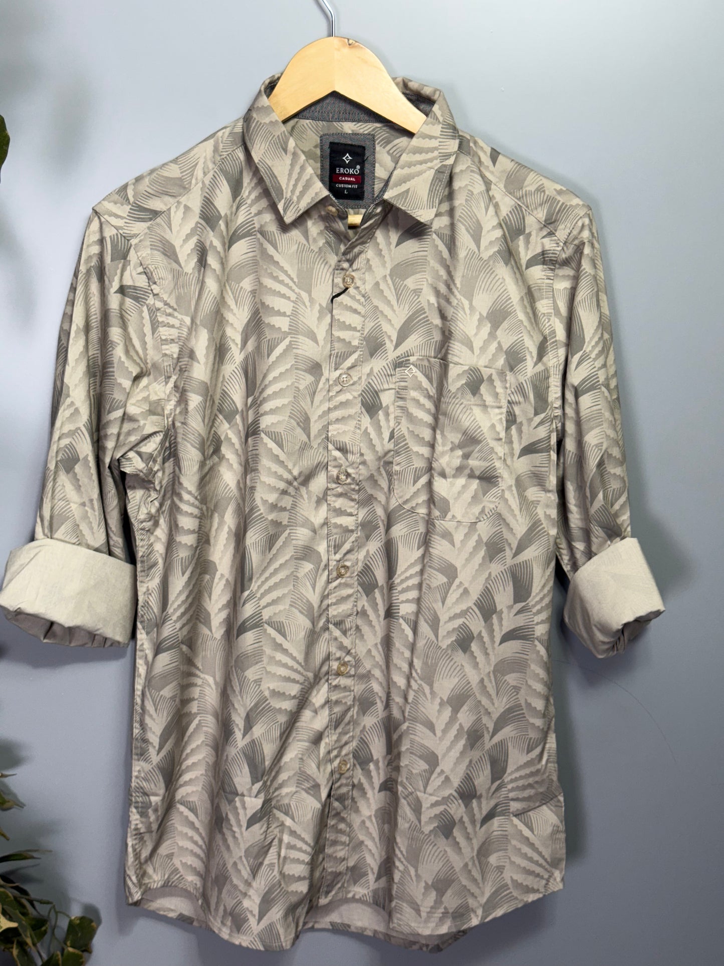 Men's Printed Full Sleeve Shirt