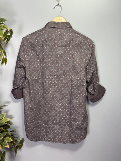 Men's Printed Full Sleeve Shirt