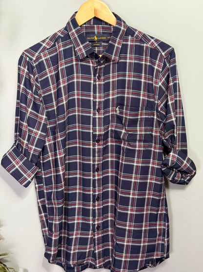 Men's Checked Full Sleeve Shirt