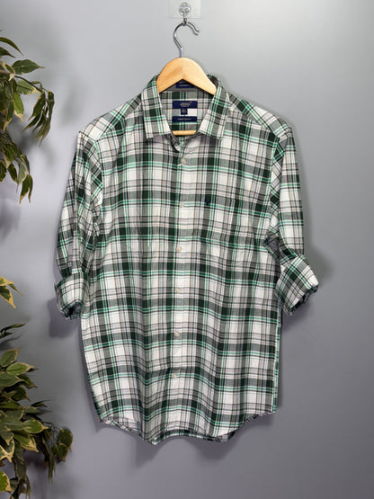 Men's Checked Full Sleeve Shirt