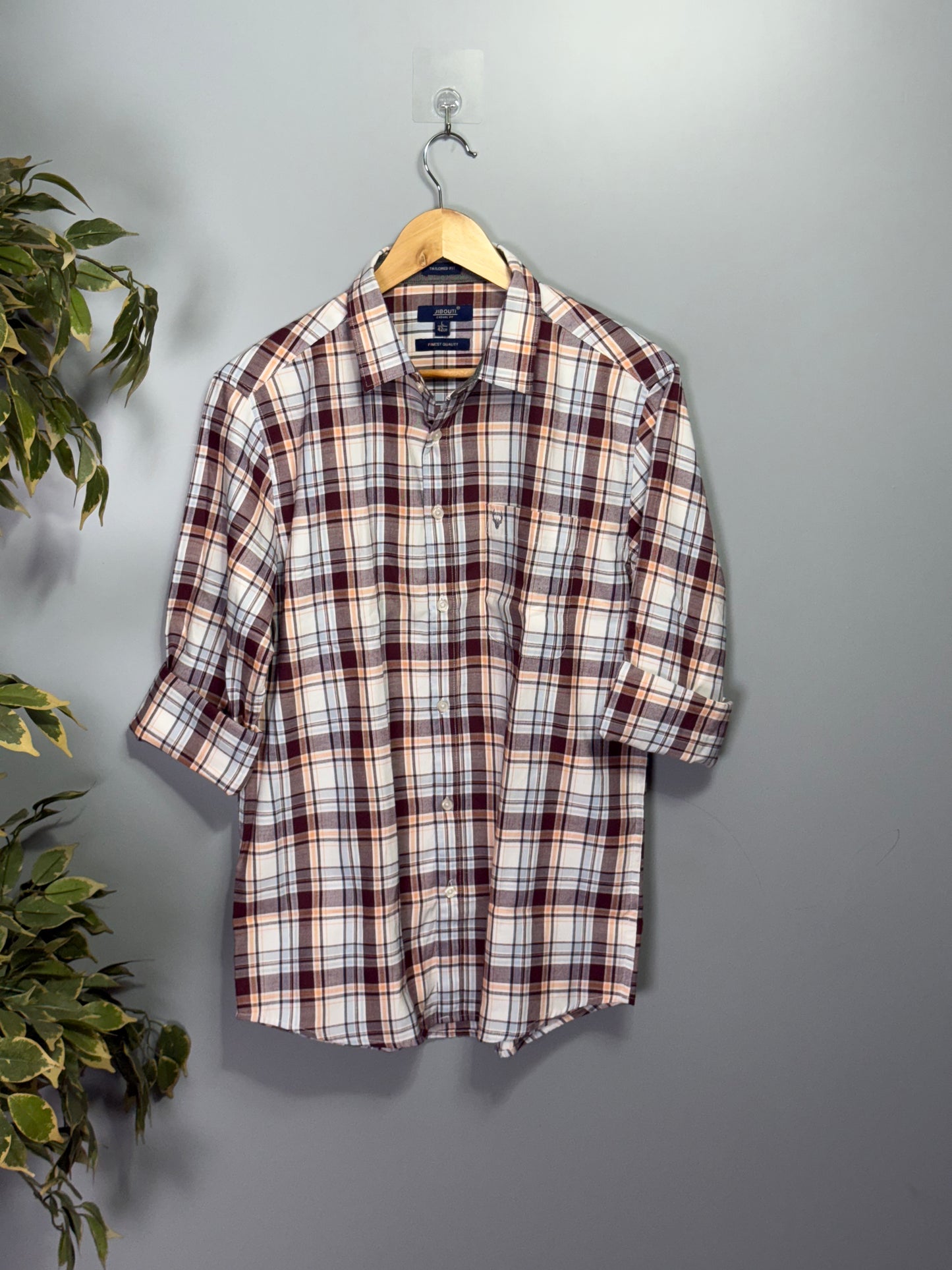 Men's Checked Full Sleeve Shirt