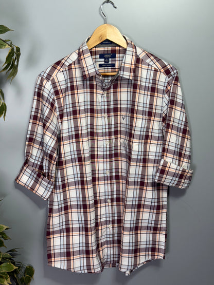 Men's Checked Full Sleeve Shirt