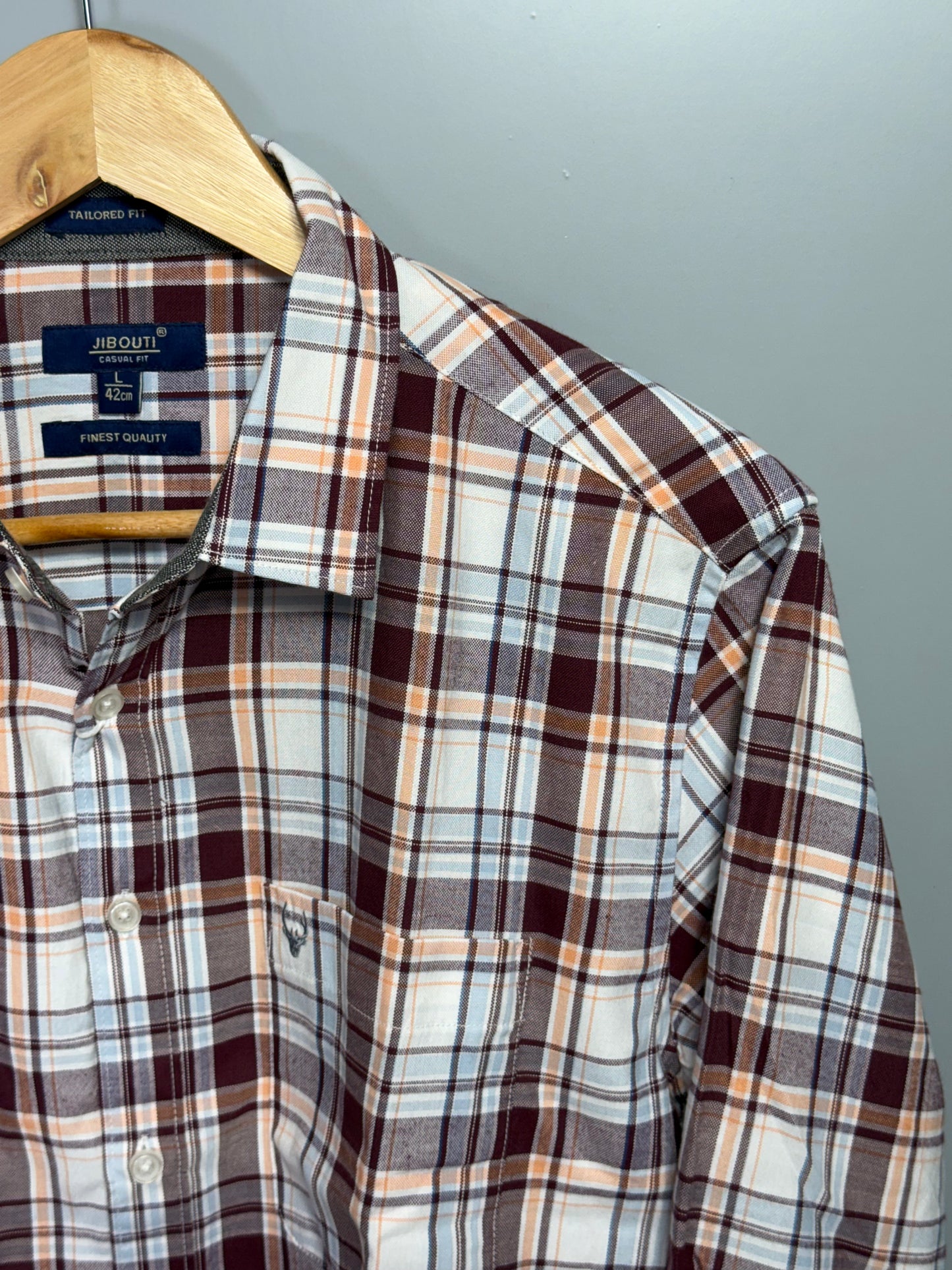 Men's Checked Full Sleeve Shirt