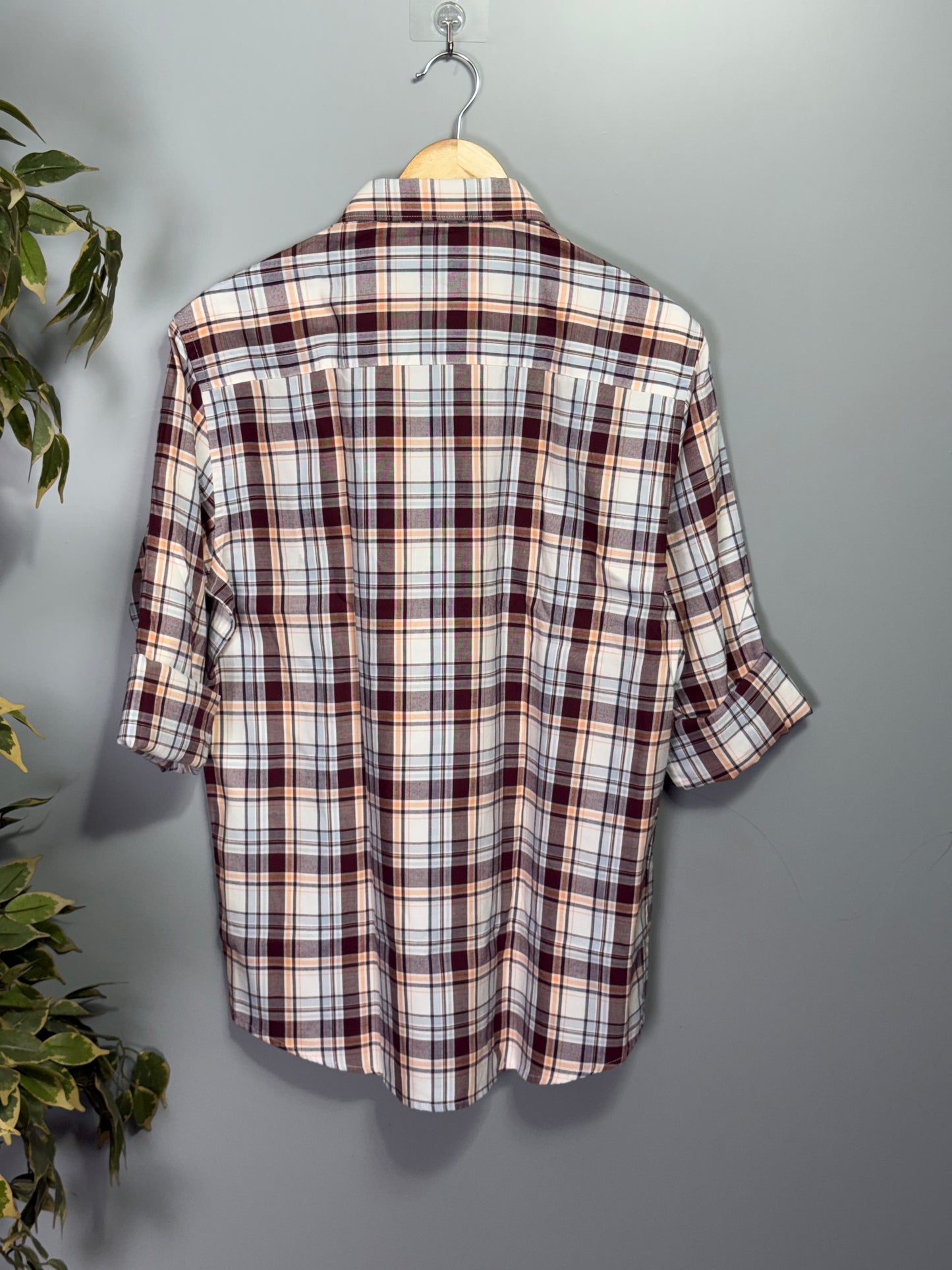 Men's Checked Full Sleeve Shirt