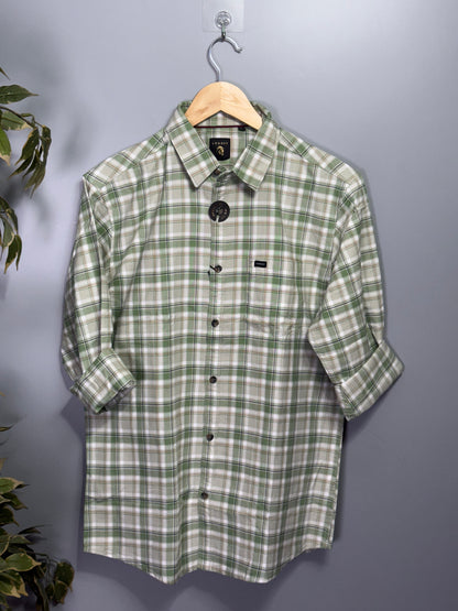 Men's Checked Full Sleeve Shirt