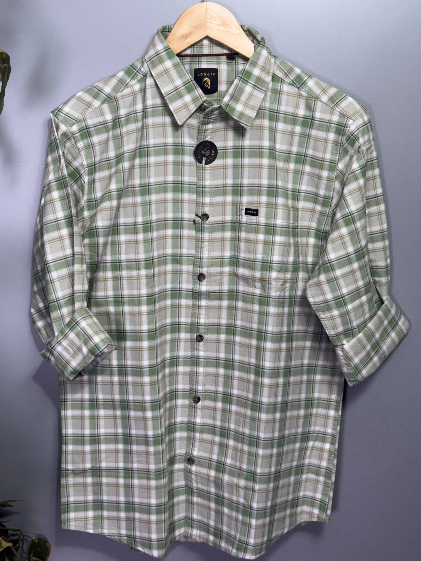 Men's Checked Full Sleeve Shirt