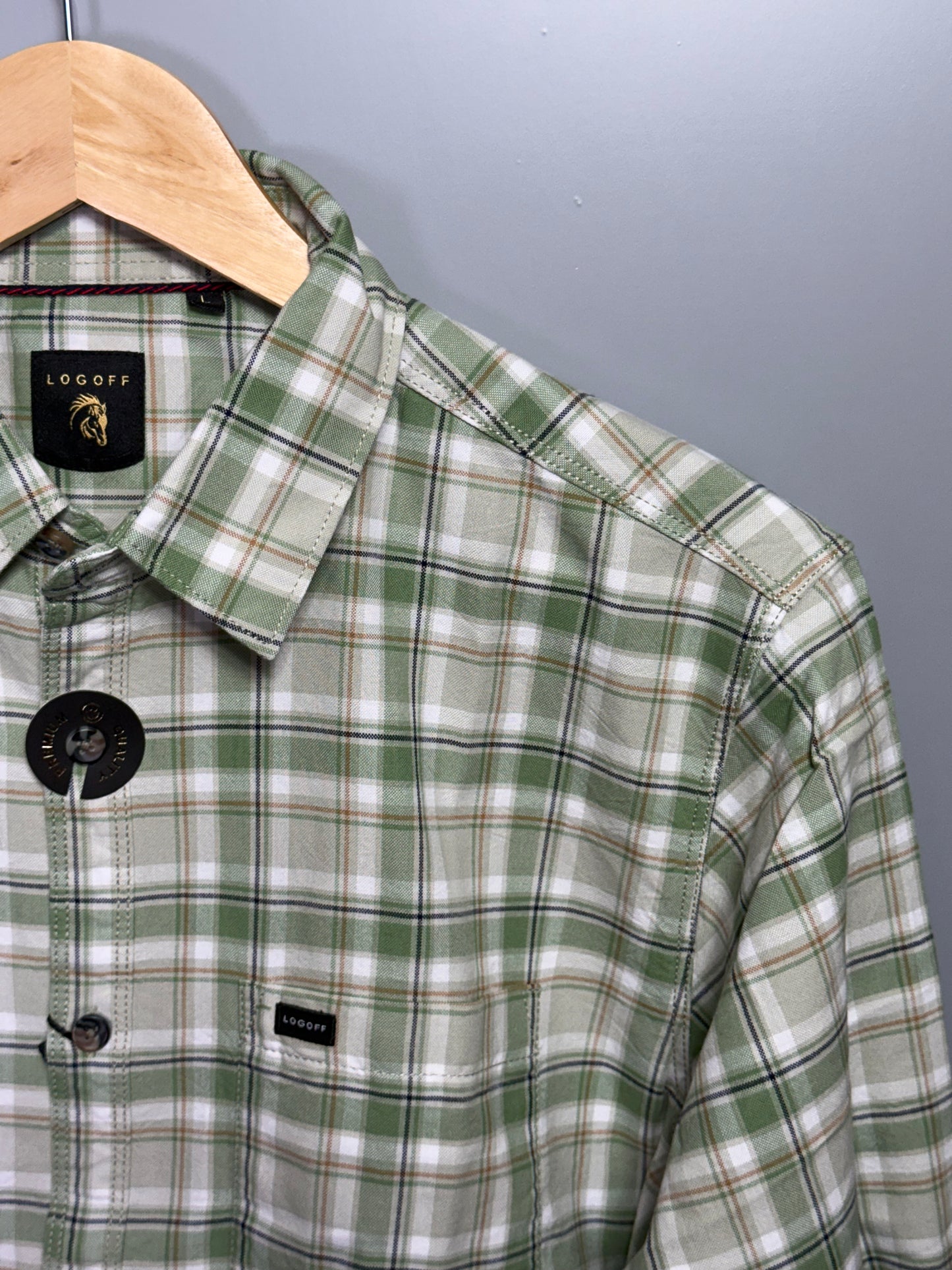 Men's Checked Full Sleeve Shirt