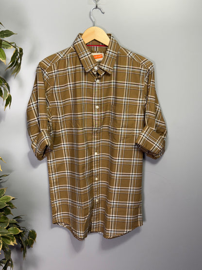 Men's Checked Full Sleeve Shirt