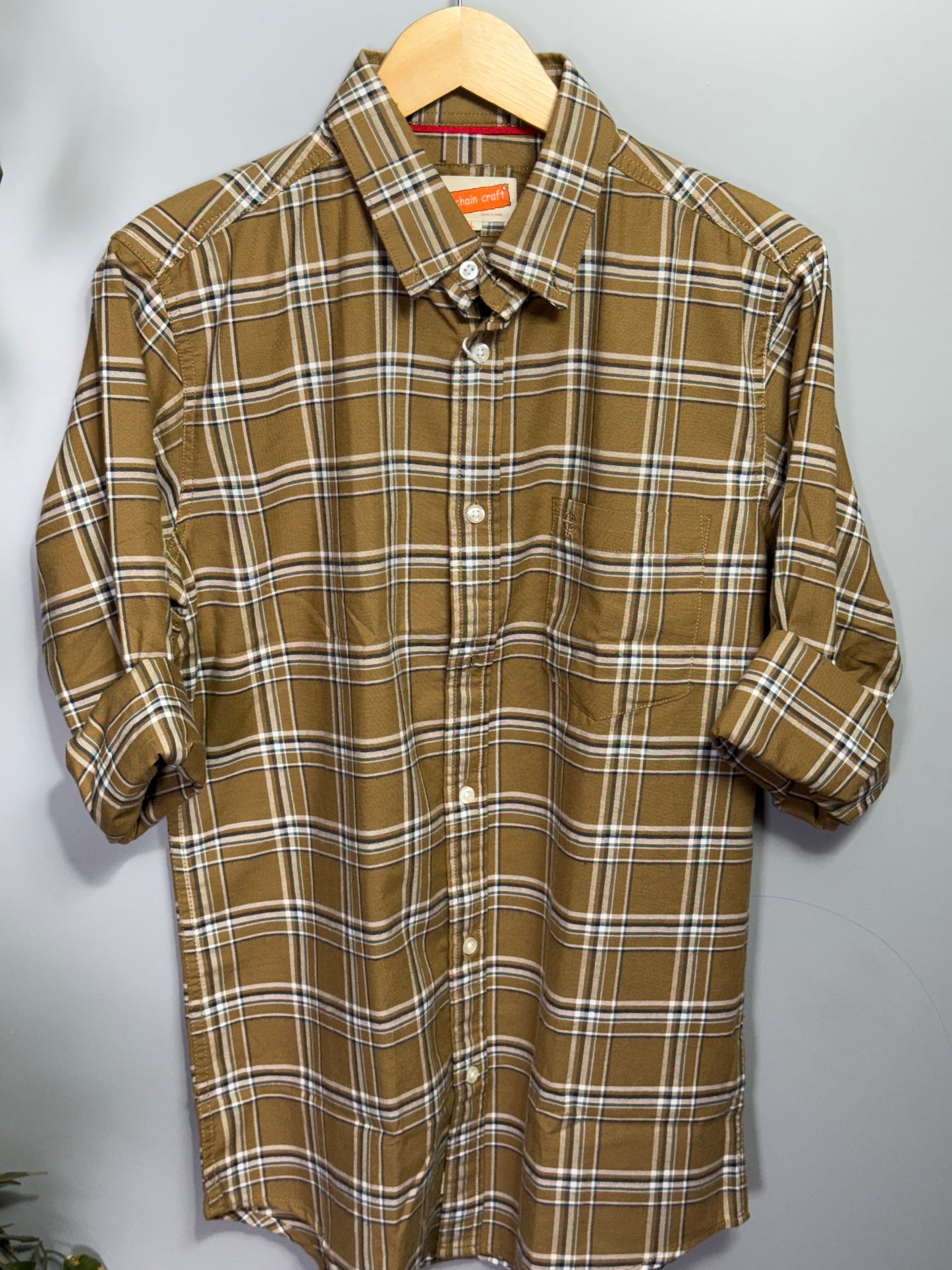 Men's Checked Full Sleeve Shirt