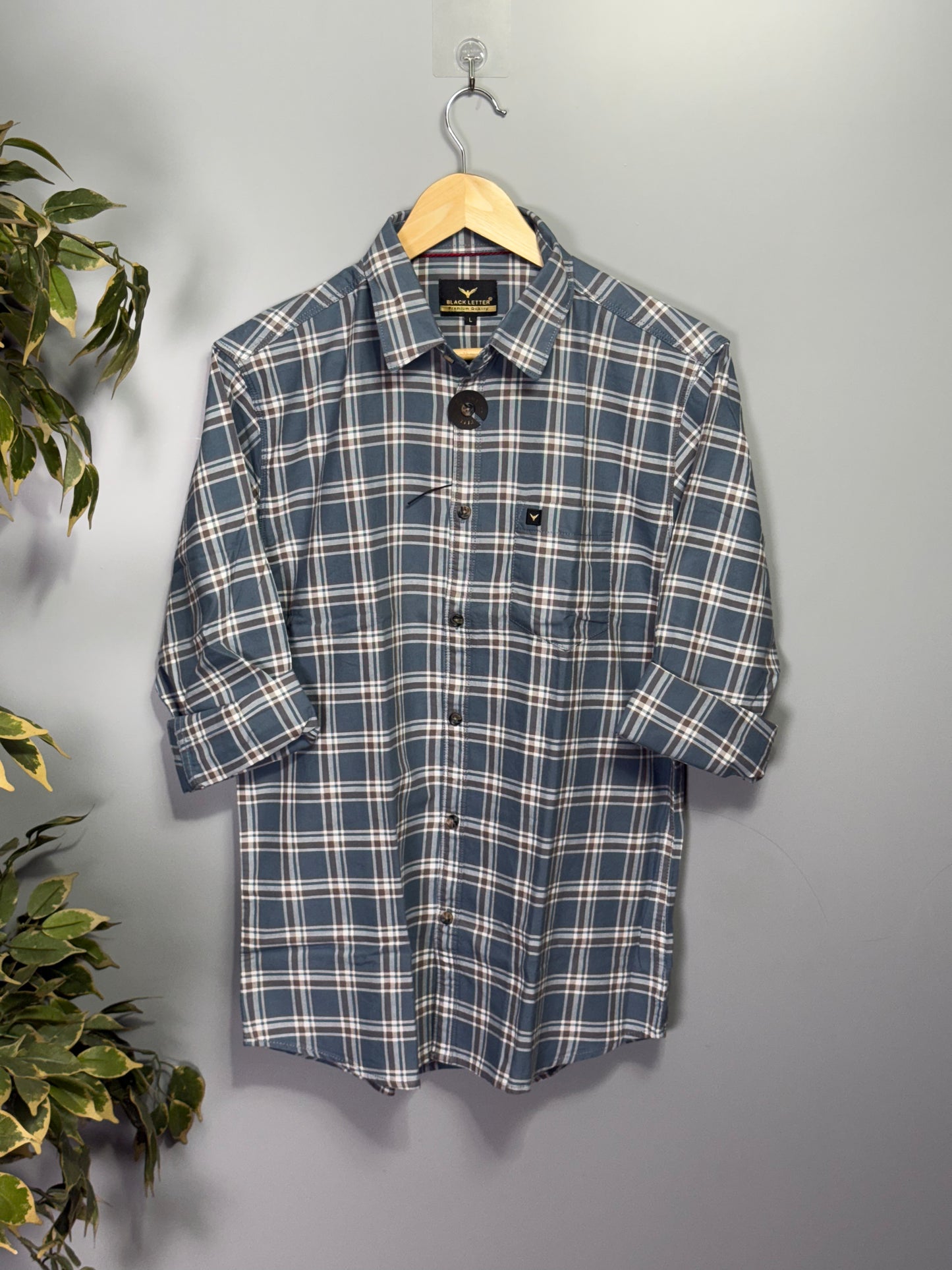 Men's Checked Full Sleeve Shirt