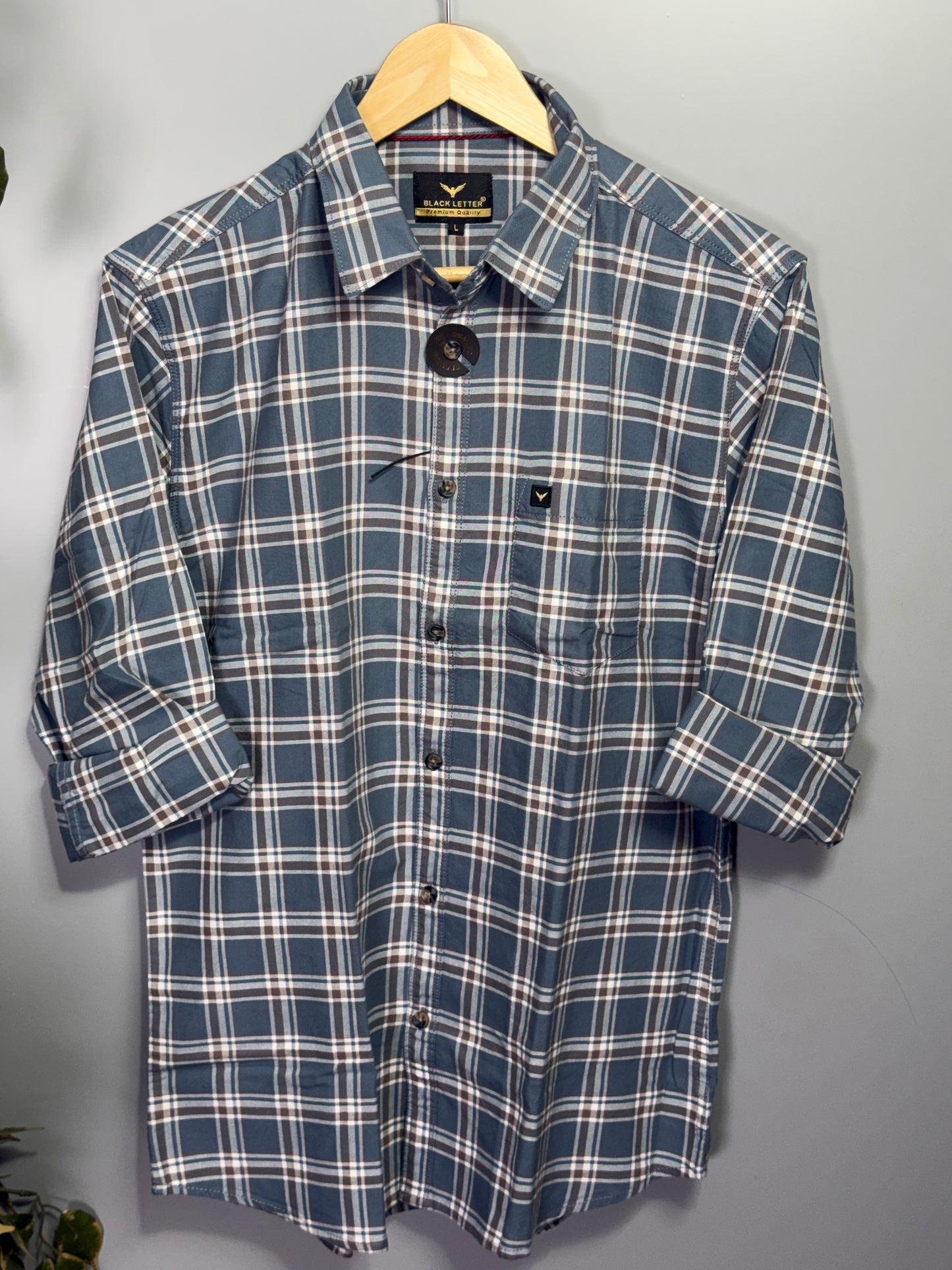 Men's Checked Full Sleeve Shirt