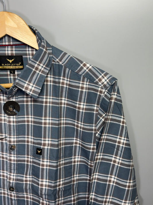 Men's Checked Full Sleeve Shirt