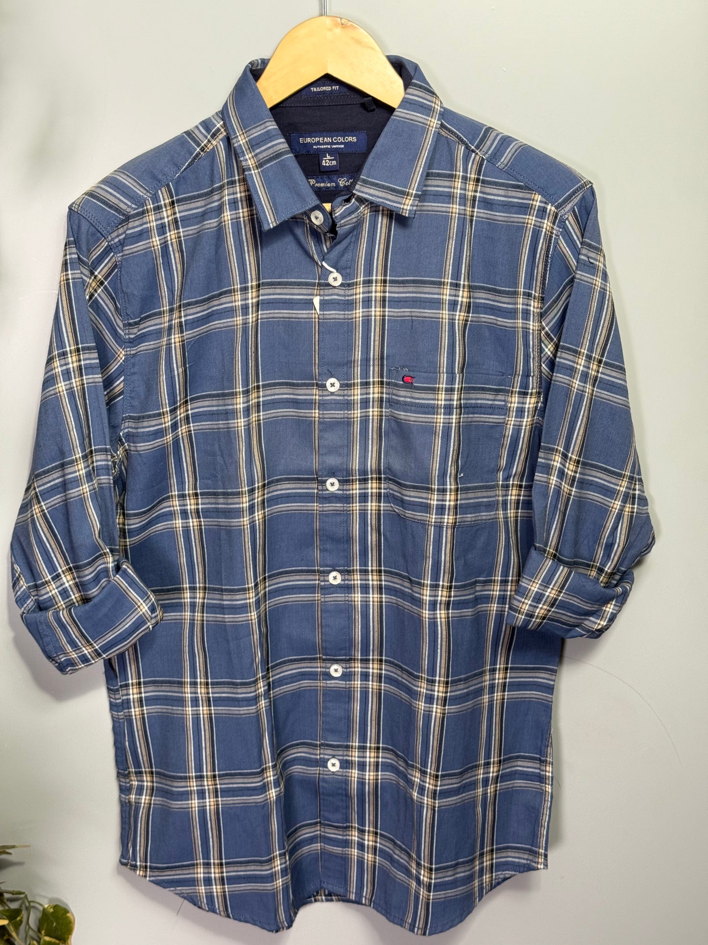 Men's Checked Full Sleeve Shirt