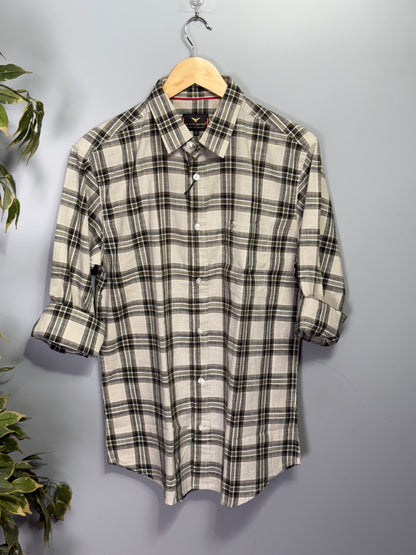 Men's Checked Full Sleeve Shirt