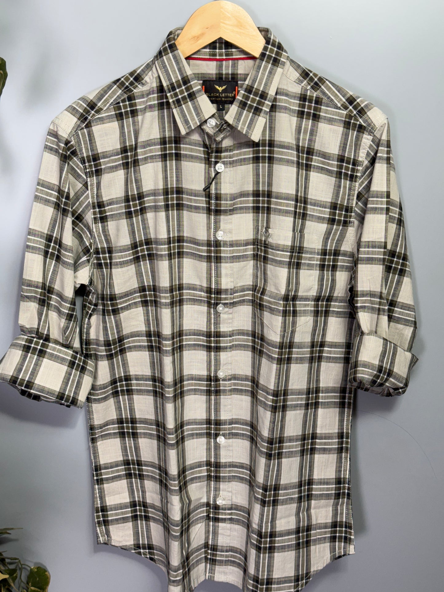 Men's Checked Full Sleeve Shirt