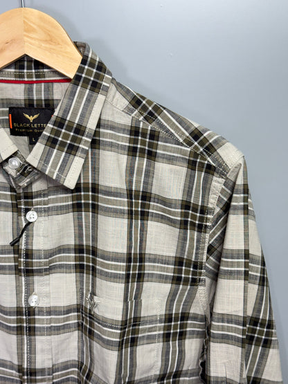 Men's Checked Full Sleeve Shirt