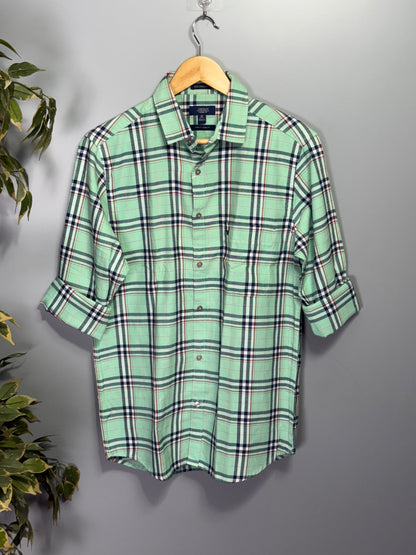 Men's Checked Full Sleeve Shirt