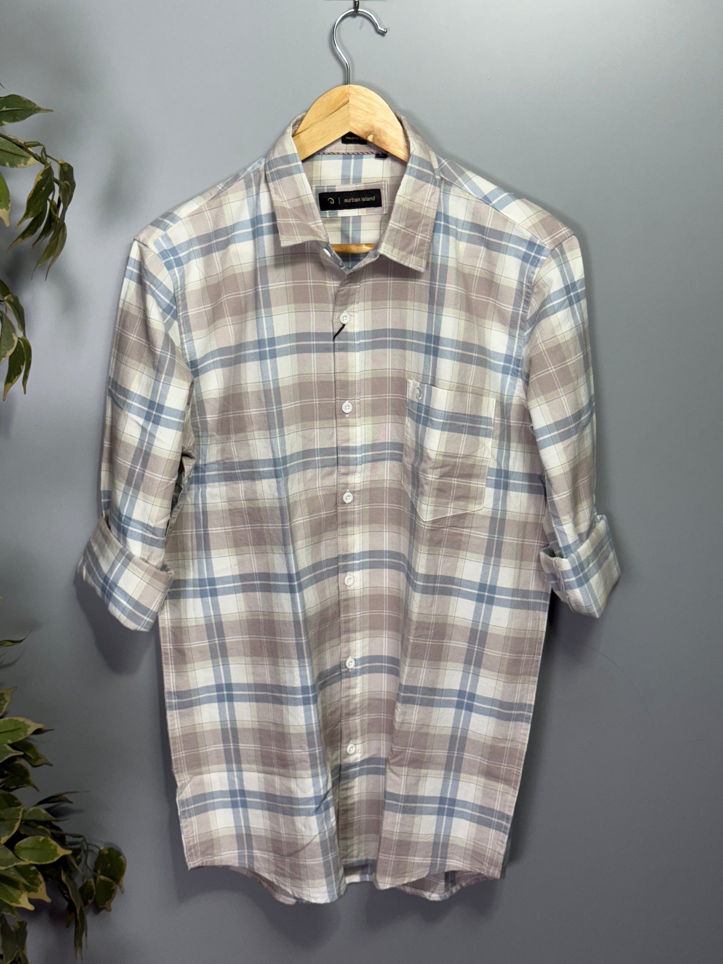 Men's Checked Full Sleeve Shirt