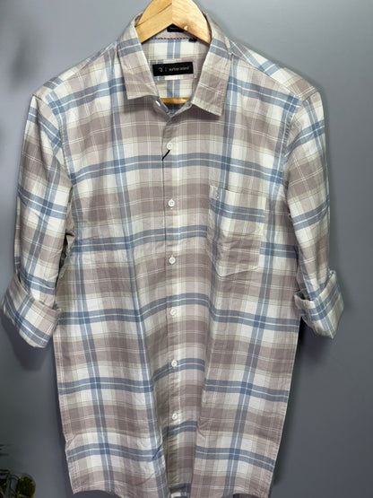 Men's Checked Full Sleeve Shirt