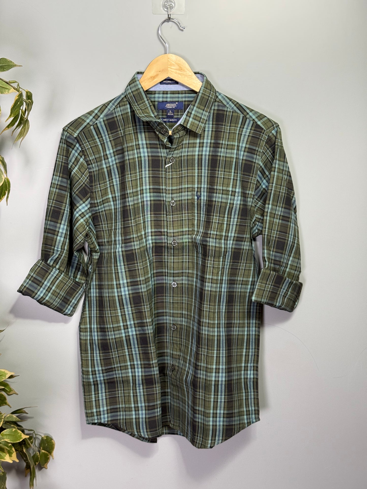 Men's Checked Full Sleeve Shirt