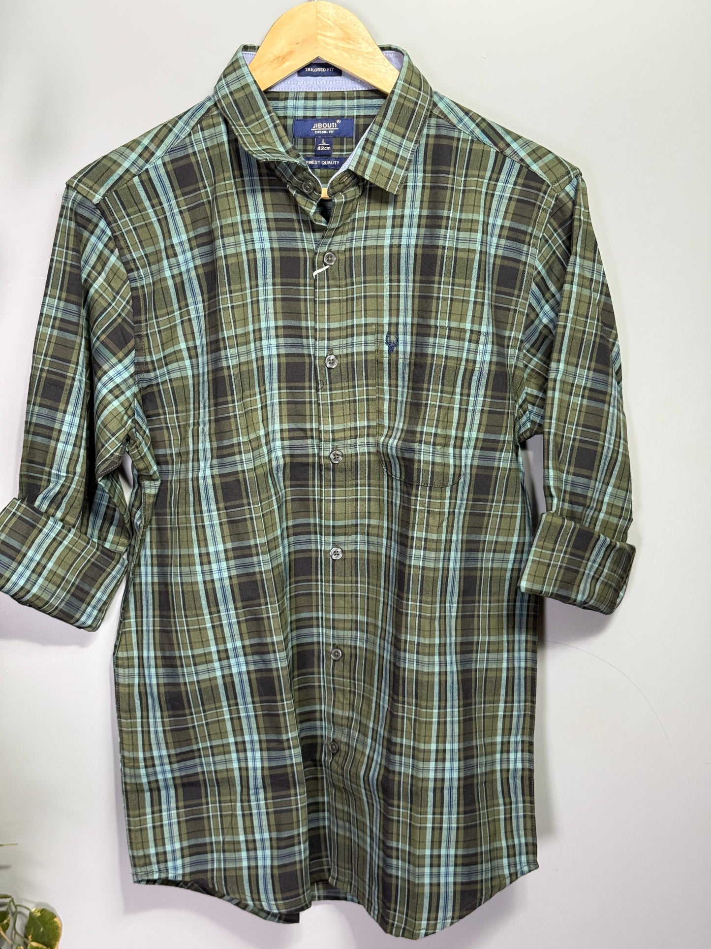 Men's Checked Full Sleeve Shirt