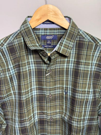 Men's Checked Full Sleeve Shirt