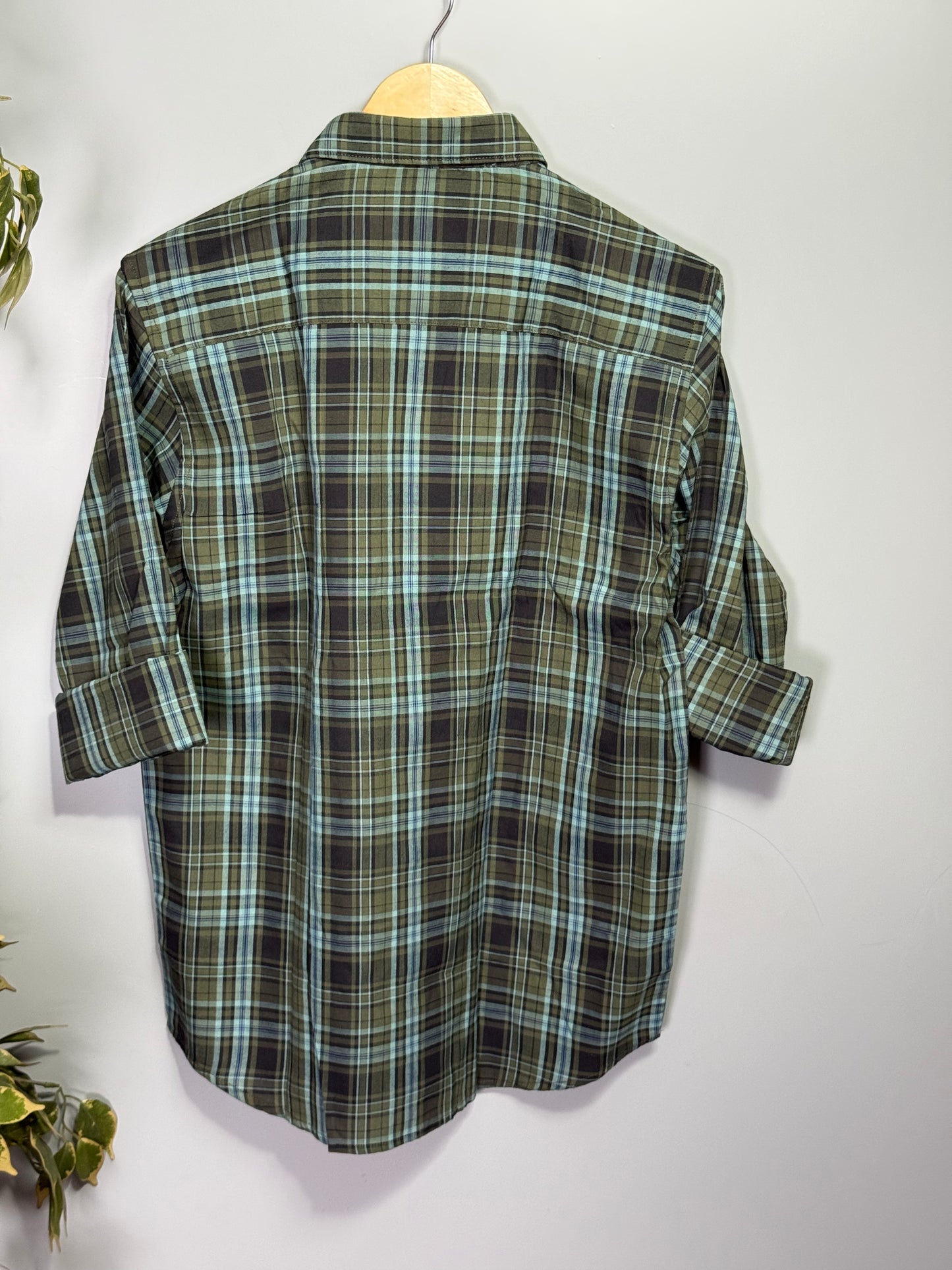 Men's Checked Full Sleeve Shirt