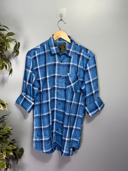 Men's Checked Full Sleeve Shirt