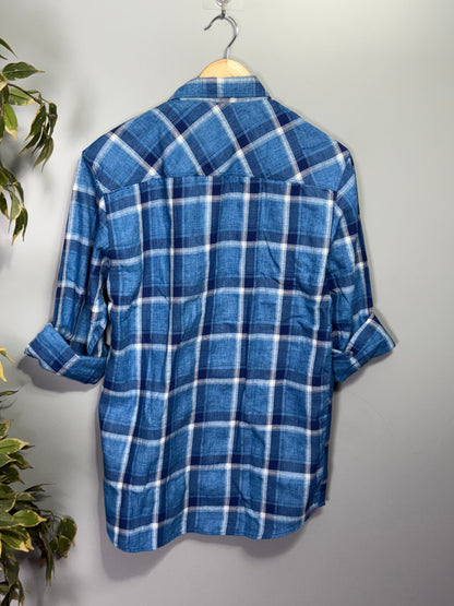 Men's Checked Full Sleeve Shirt