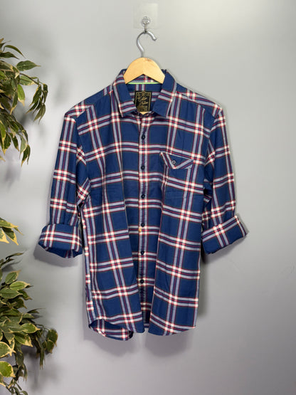 Men's Checked Full Sleeve Shirt