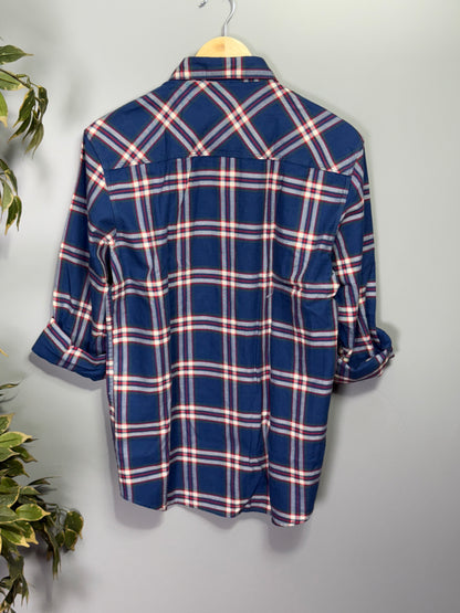 Men's Checked Full Sleeve Shirt